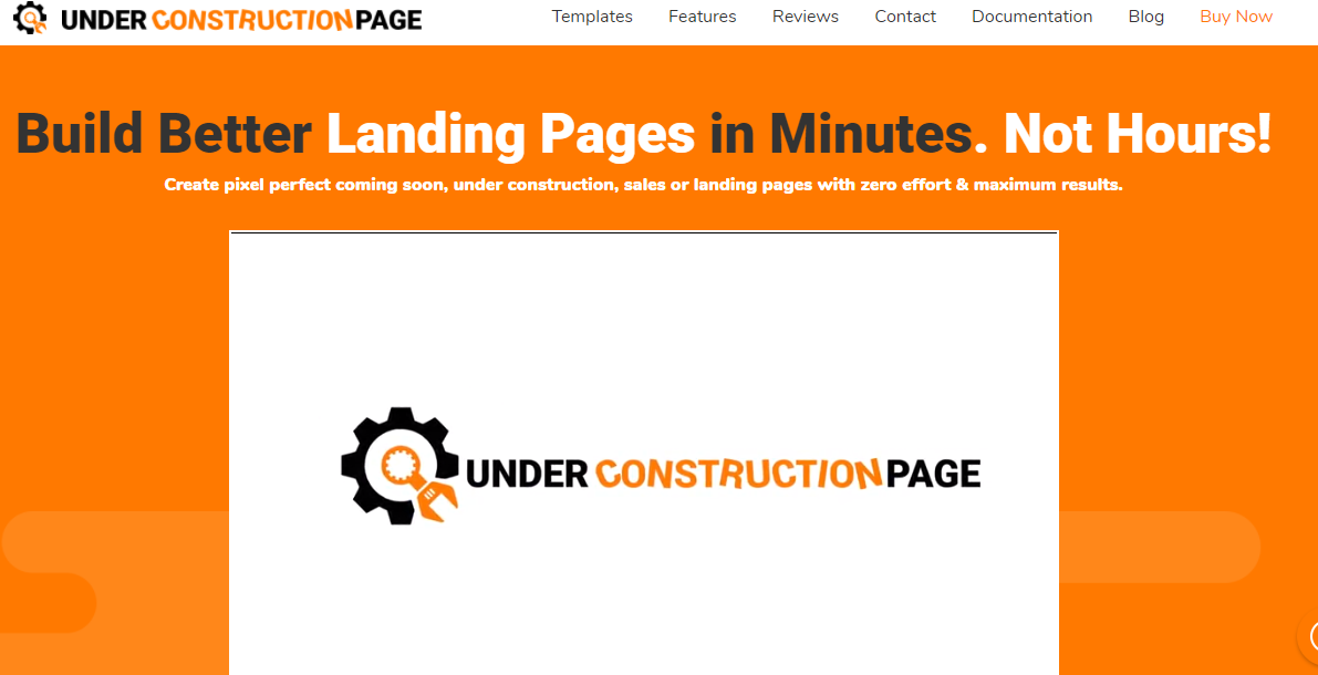 Make an under construction page in under a minute with under construction plugin
