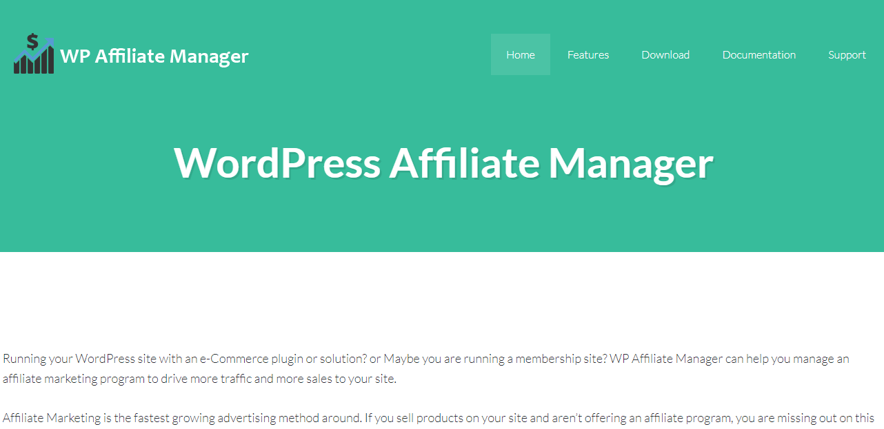 wordpress affiliate manager